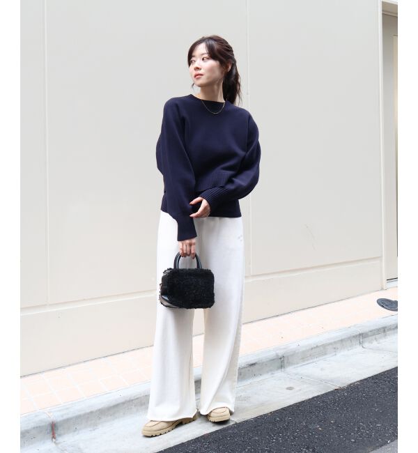  「3WAYレイヤードクルーニット」|ニット・セーター|