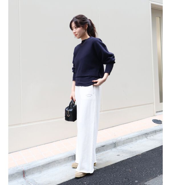  「3WAYレイヤードクルーニット」|ニット・セーター|