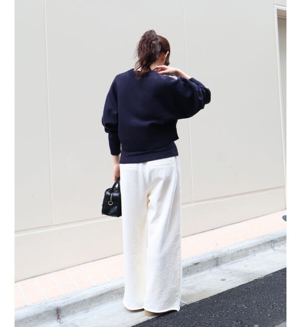  「3WAYレイヤードクルーニット」|ニット・セーター|