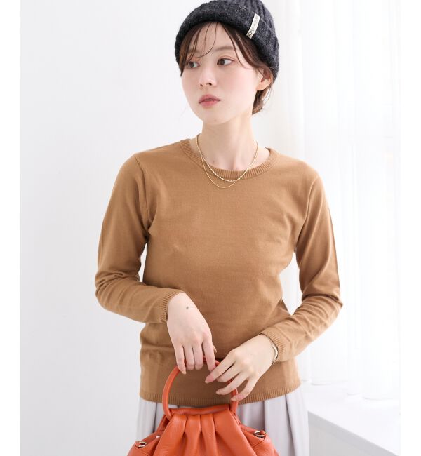  「3WAYレイヤードクルーニット」|ニット・セーター|