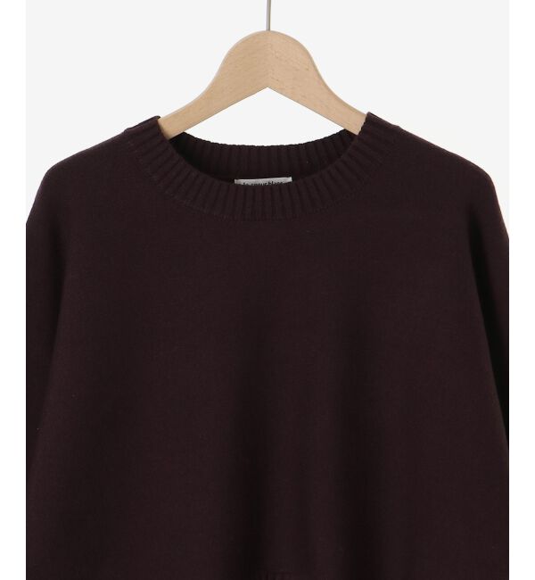  「3WAYレイヤードクルーニット」|ニット・セーター|