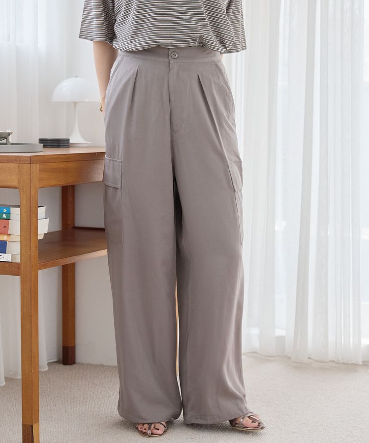 AMERICAN HOLIC「サテンカーゴパンツ」|その他|