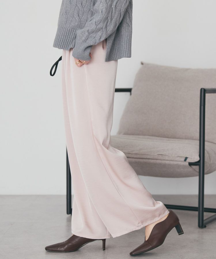 AMERICAN HOLIC「サテンリラックスイージーパンツ」|その他|