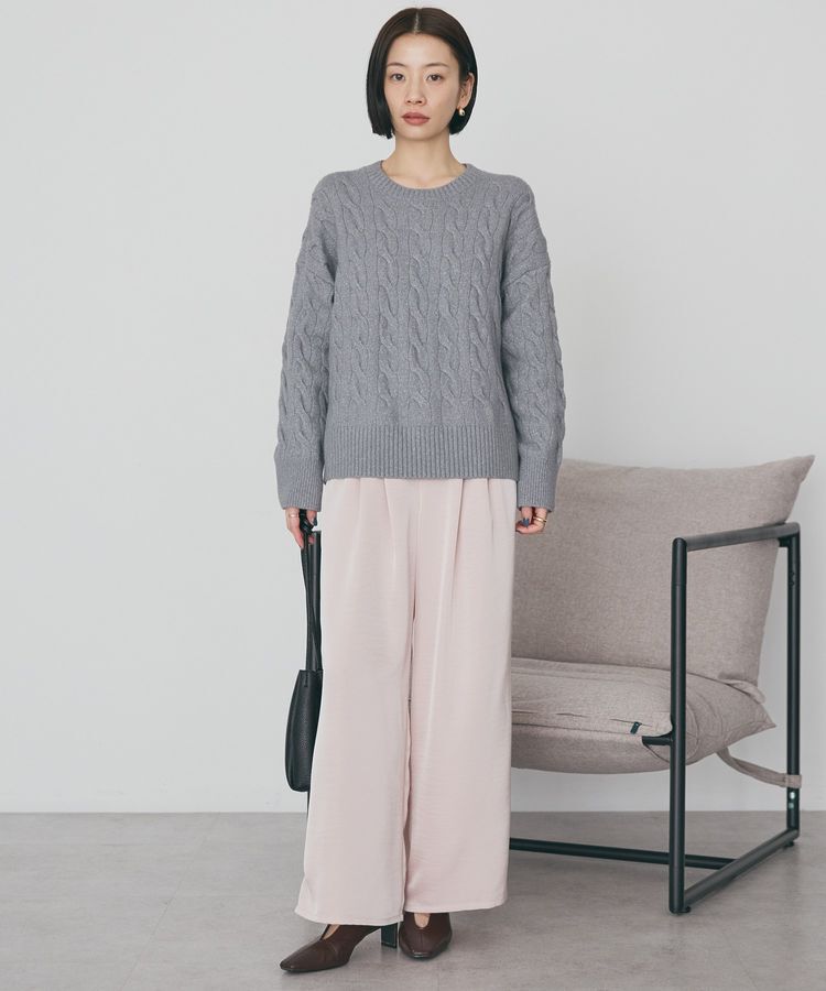 AMERICAN HOLIC「サテンリラックスイージーパンツ」|その他|