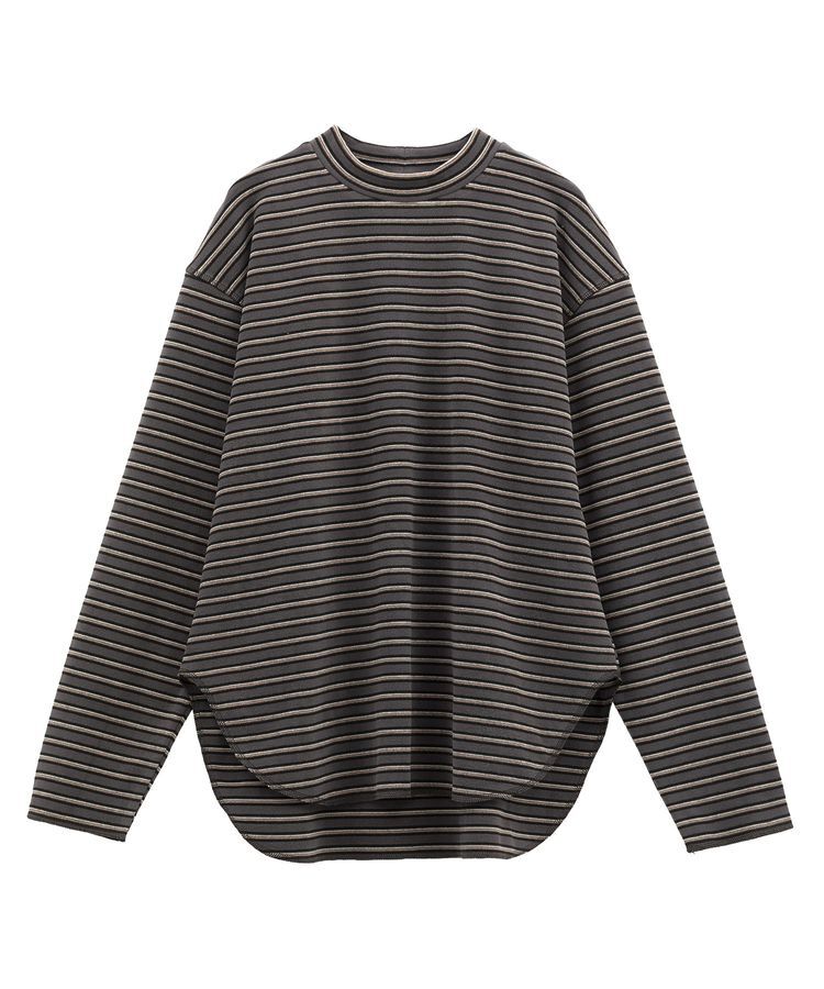 Green Parks「なめらかタッチマルチボーダープルオーバー」|Tシャツ・カットソー|