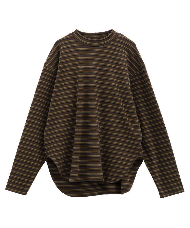 Green Parks「なめらかタッチマルチボーダープルオーバー」|Tシャツ・カットソー|