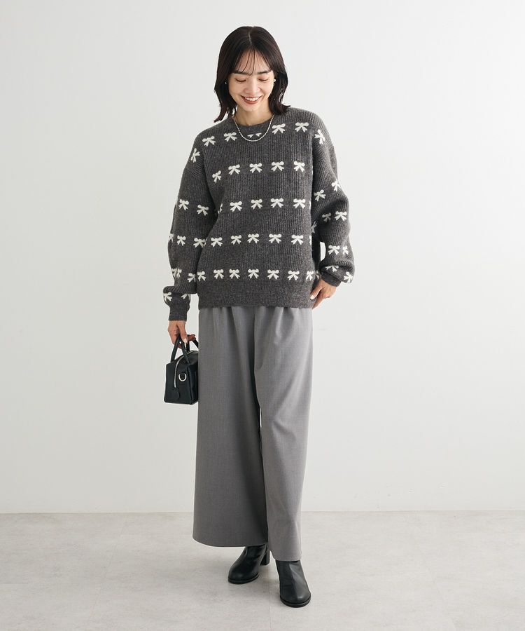 Green Parks「あったか裏起毛フレアワイドパンツ」|その他|