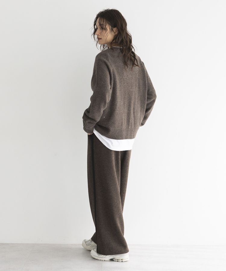 GARAGE OF GOOD CLOTHING「【日本製】カシミア混クループルオーバー」|ニット・セーター|