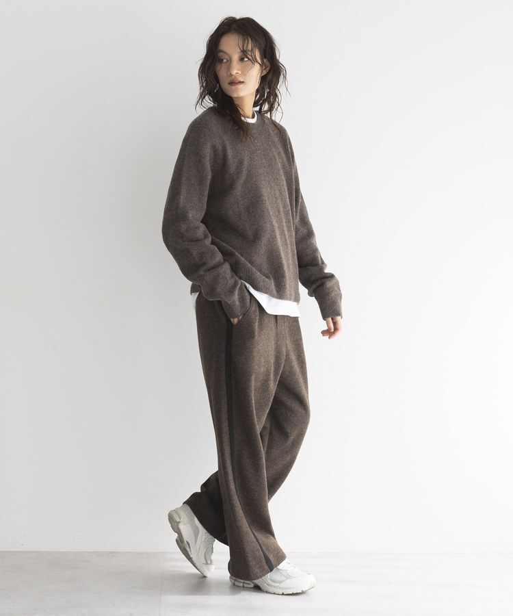 GARAGE OF GOOD CLOTHING「【日本製】カシミア混クループルオーバー」|ニット・セーター|