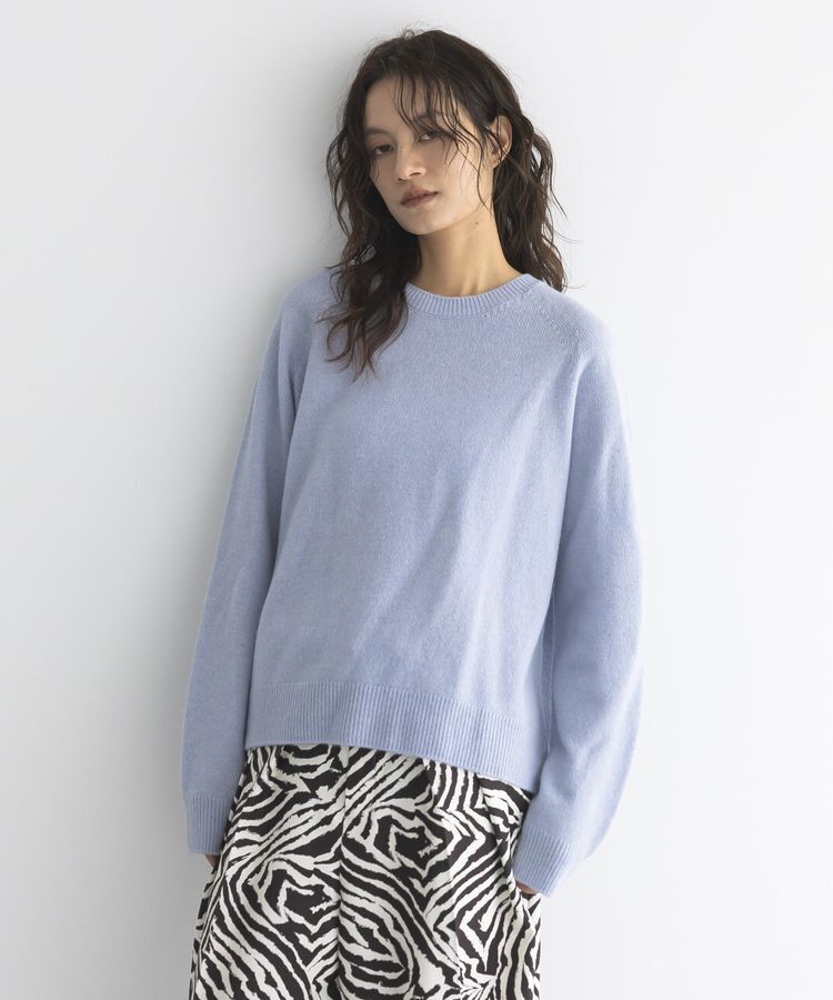 GARAGE OF GOOD CLOTHING「【日本製】カシミア混クループルオーバー」|ニット・セーター|