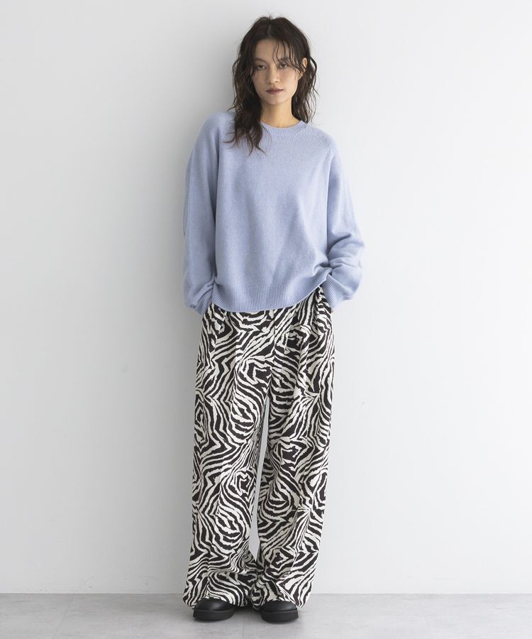 GARAGE OF GOOD CLOTHING「【日本製】カシミア混クループルオーバー」|ニット・セーター|