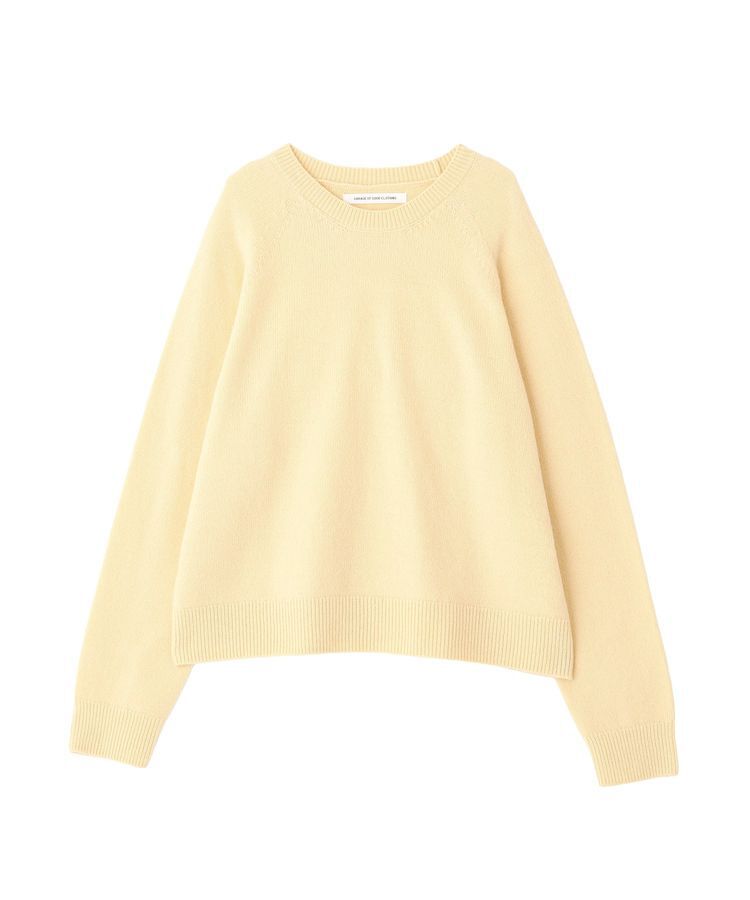 GARAGE OF GOOD CLOTHING「【日本製】カシミア混クループルオーバー」|ニット・セーター|