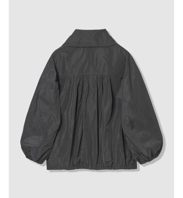 allureville「メモリータフタスタンドカラーブルゾン」|ブルゾン・スタジャン|