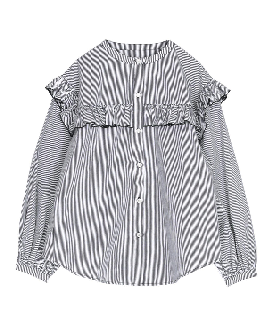 titivate「ボリュームスリーブフリルブラウス」|シャツ・ブラウス|