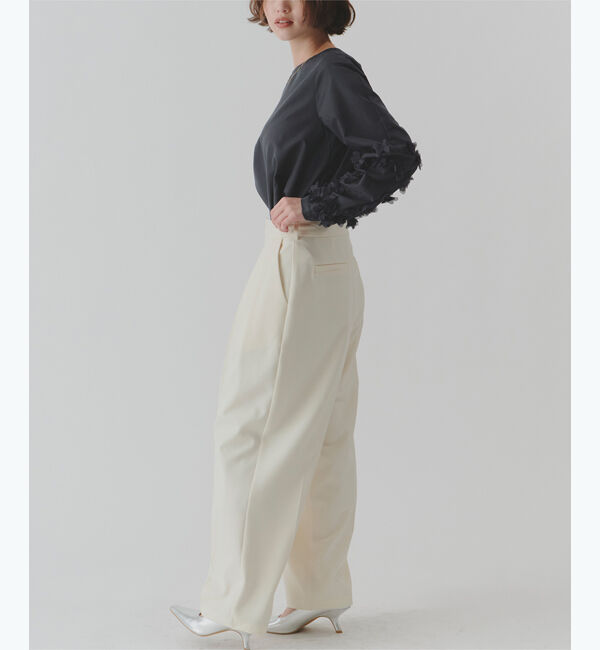 titivate「チュールフラワーブラウス」|シャツ・ブラウス|