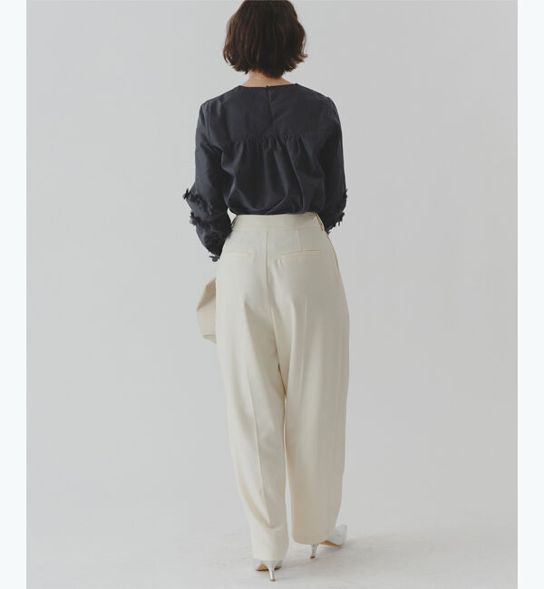 titivate「チュールフラワーブラウス」|シャツ・ブラウス|