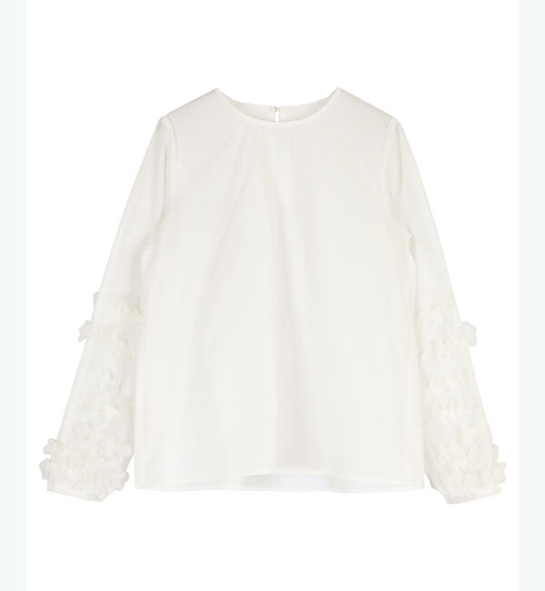 titivate「チュールフラワーブラウス」|シャツ・ブラウス|