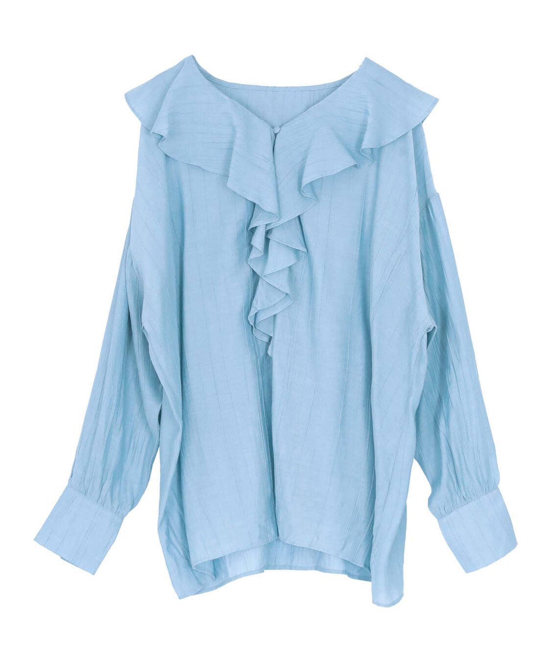 titivate「フリルカラーオーバーブラウス」|シャツ・ブラウス|