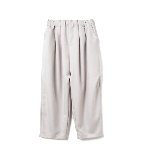 mizuiro ind「mizuiro ind ワイドカーゴパンツ」|カーゴ|ライトグレー