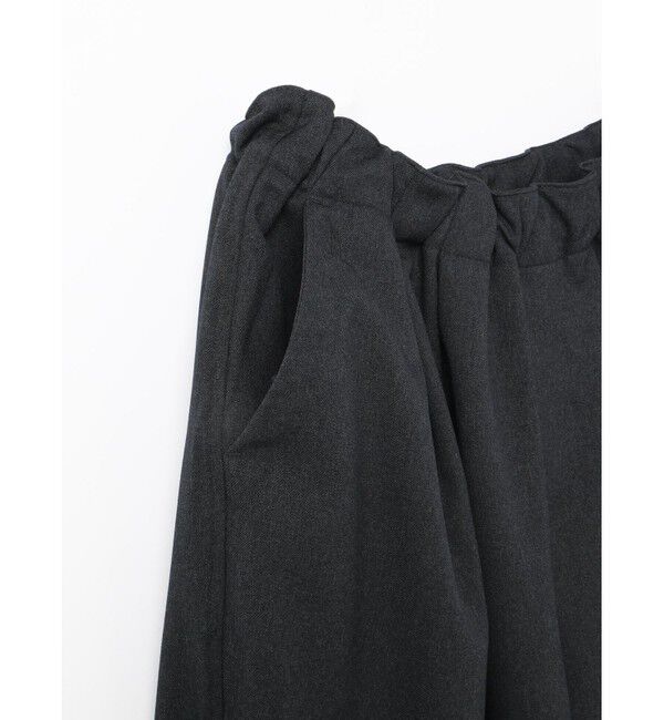 mizuiro ind「mizuiro ind ワイドカーゴパンツ」|カーゴ|