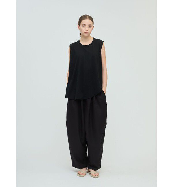 mizuiro ind「mizuiro ind ワイドカーゴパンツ」|カーゴ|