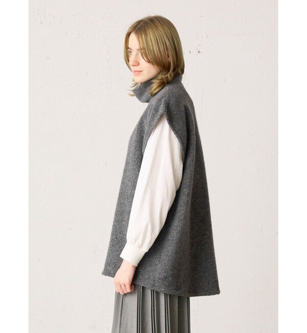 MidiUmi「MidiUmi パイルドローイングベスト」|ベスト・ジレ|