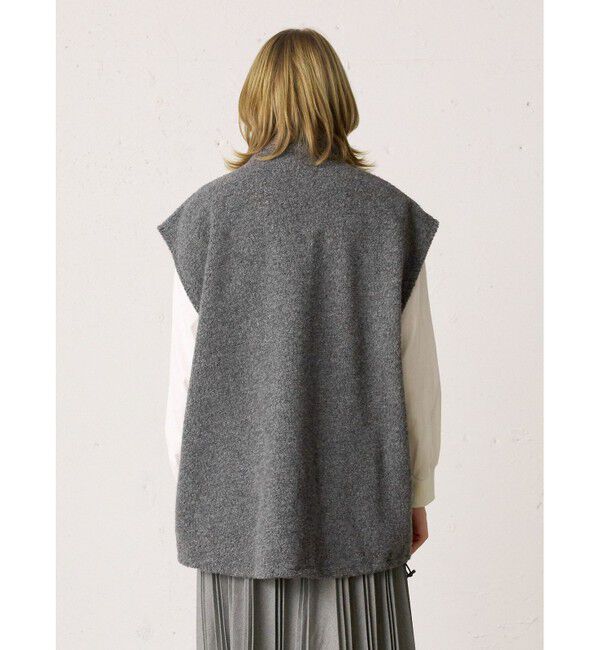 MidiUmi「MidiUmi パイルドローイングベスト」|ベスト・ジレ|