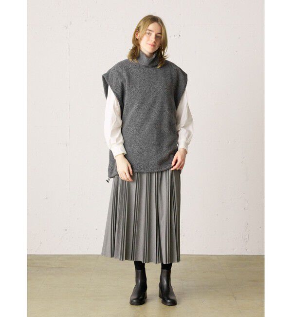 MidiUmi「MidiUmi パイルドローイングベスト」|ベスト・ジレ|