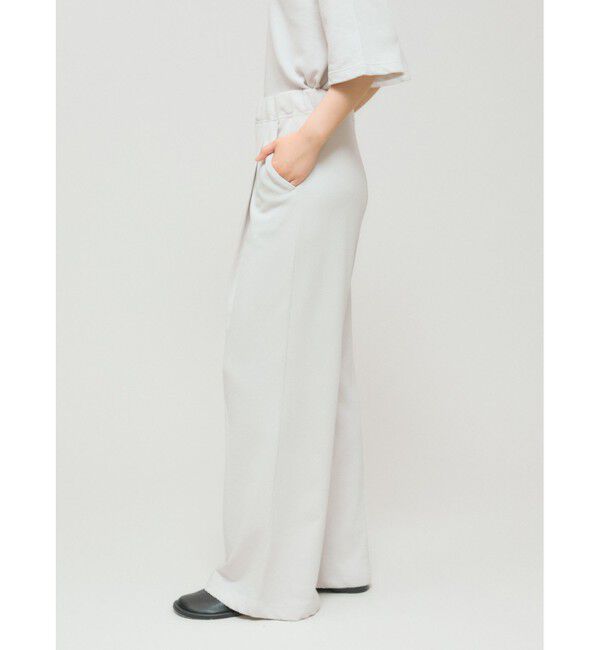 MIDIUMISOLID「MIDIUMISOLID for Ladies スウェットタックフレアパンツ」|その他|