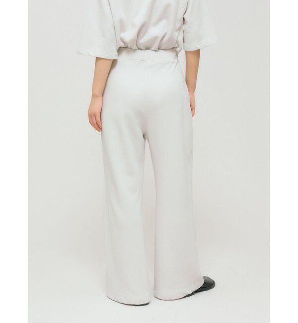 MIDIUMISOLID「MIDIUMISOLID for Ladies スウェットタックフレアパンツ」|その他|