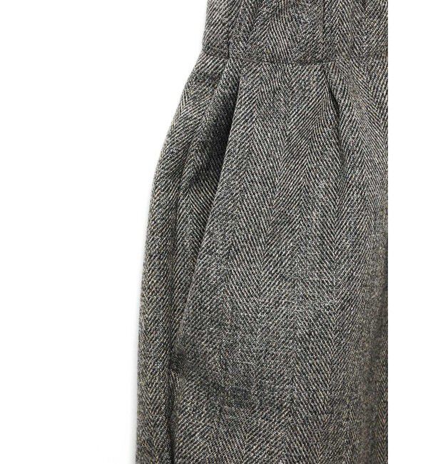 mizuiro ind「mizuiro ind センタープレスワイドパンツ」|その他|