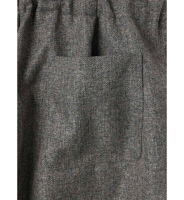 mizuiro ind「mizuiro ind センタープレスワイドパンツ」|その他|