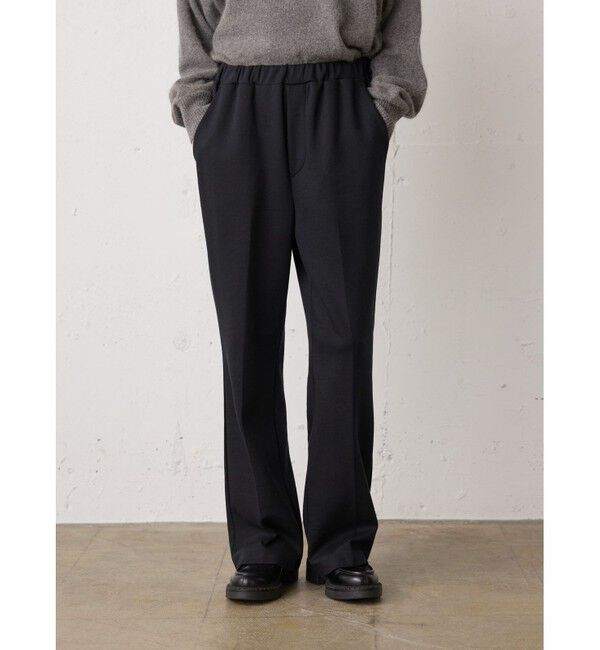 MidiUmi「MidiUmi スムースダブルニットセンタープレスパンツ」|その他|