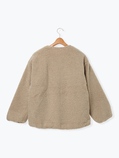 Lugnoncure「リバーシブルボアブルゾン」|ブルゾン・スタジャン|