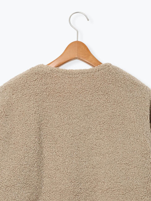 Lugnoncure「リバーシブルボアブルゾン」|ブルゾン・スタジャン|