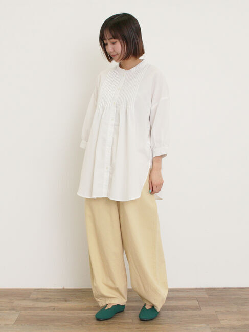 Samansa Mos2「ニットスカラップバレエシューズ」|ビジネス・ドレスシューズ|