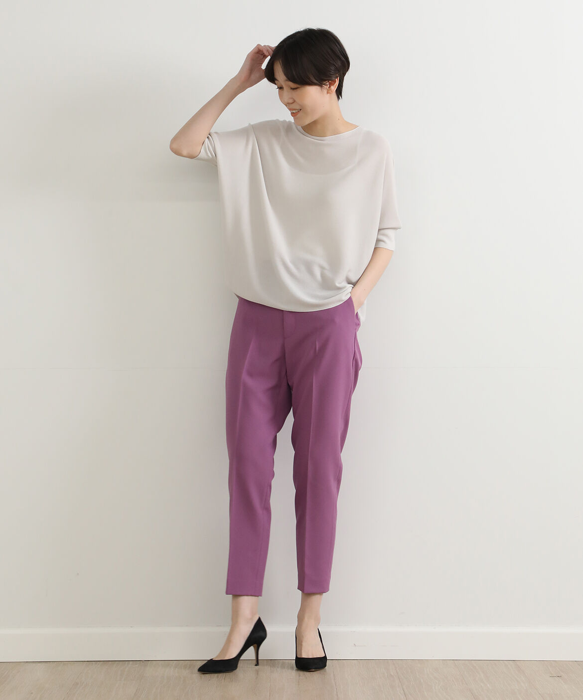 DAY by DAY it&rsquo;s international「ハイウエストテーパードパンツ」|その他|