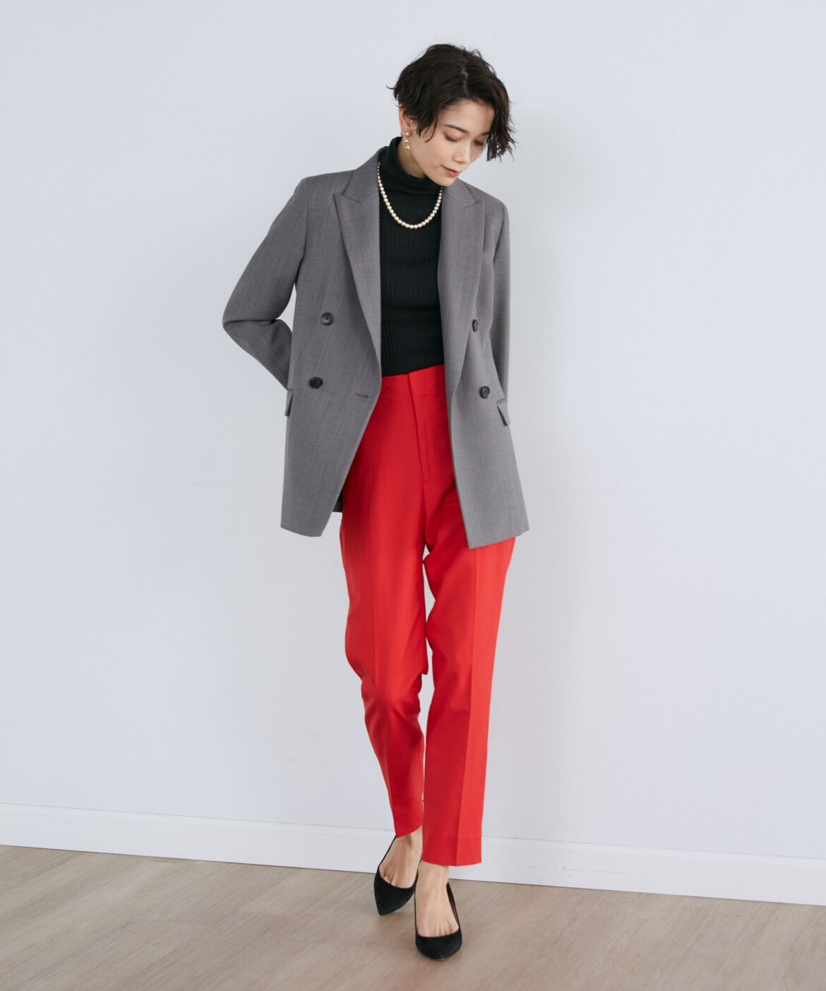 INED「テーパードパンツ《美脚ライン》」|その他|