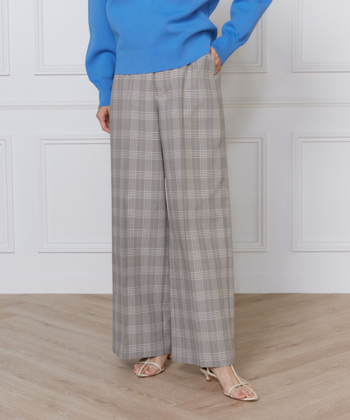 INED「美脚ワイドパンツ」|その他|格子2
