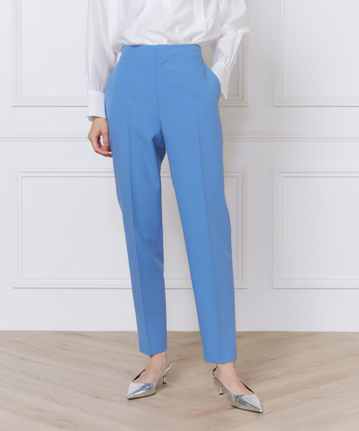 INED「《大きいサイズ》美脚テーパードパンツ」|その他|