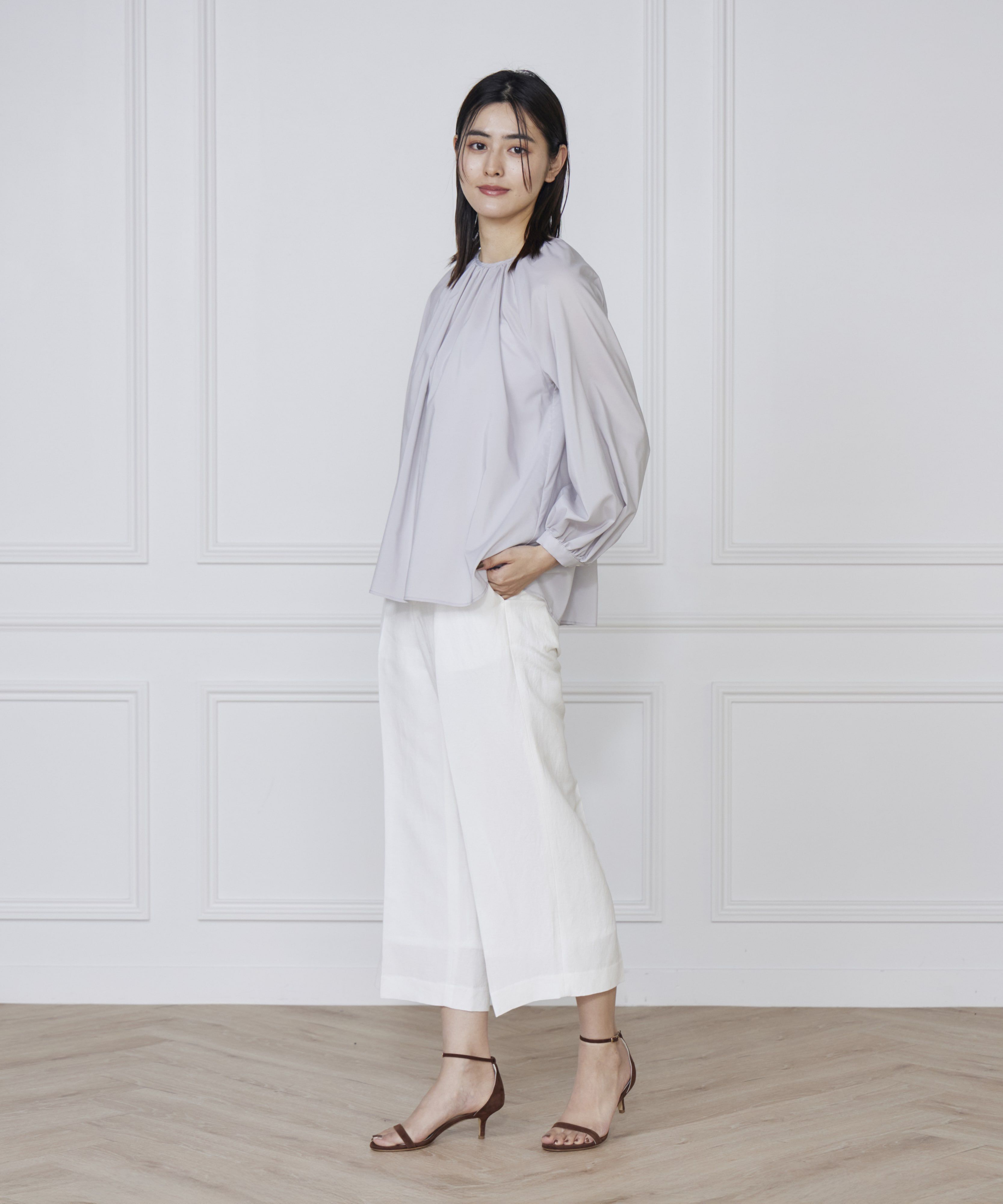 DAY by DAY it&rsquo;s international「ラグランギャザーブラウス」|シャツ・ブラウス|