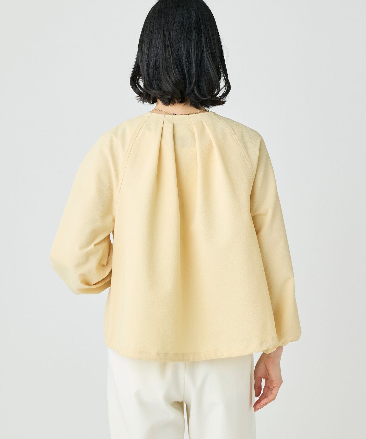 7-IDconcept.「サッカーストレッチブルゾン」|ノーカラージャケット|