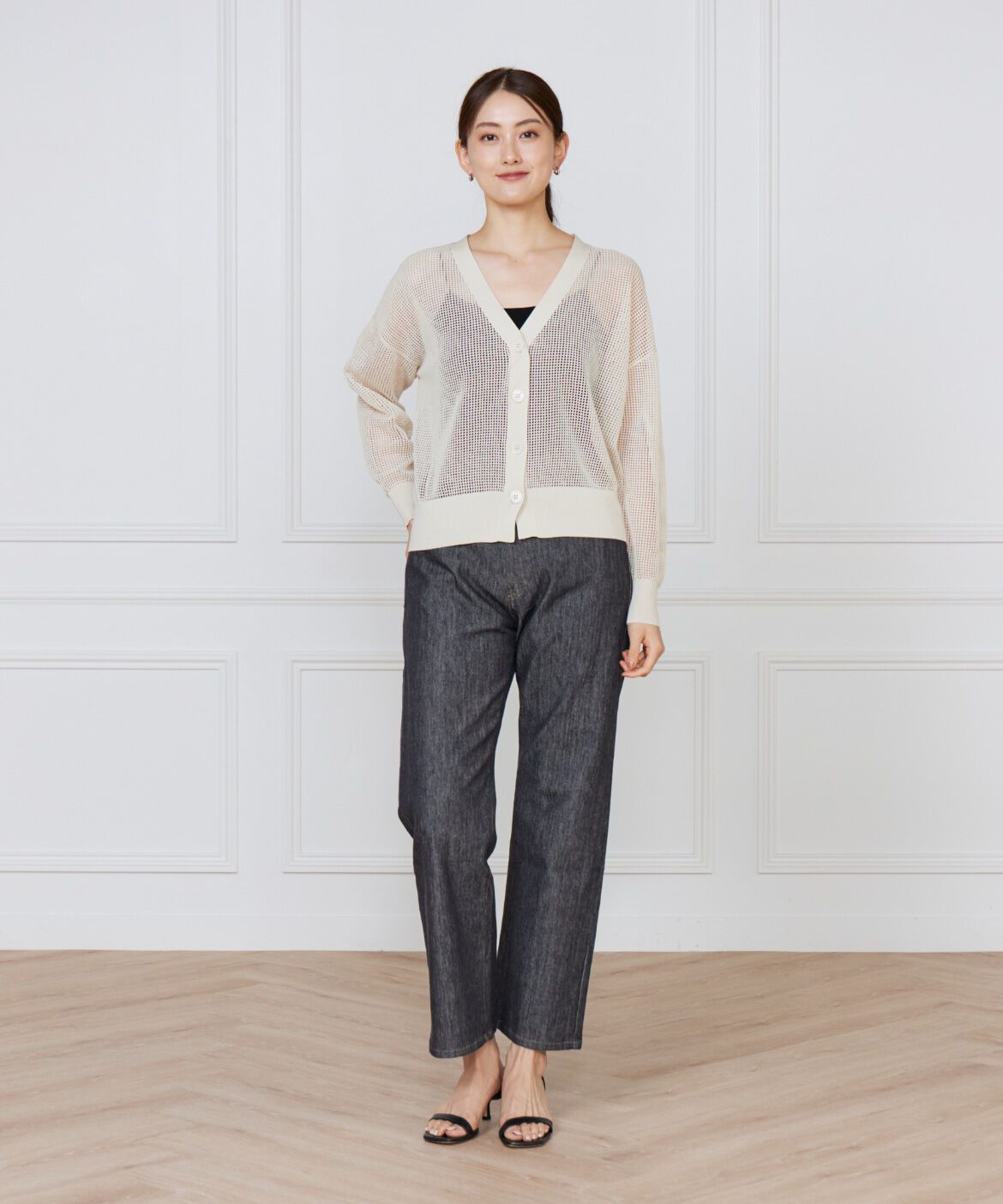 DAY by DAY it&rsquo;s international「メッシュカーディガン」|カーディガン|