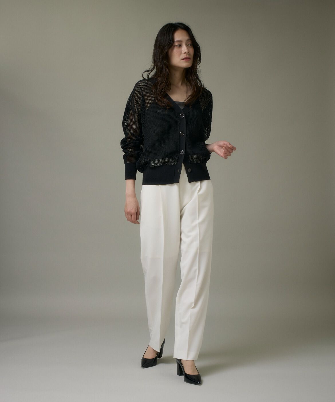 DAY by DAY it&rsquo;s international「メッシュカーディガン」|カーディガン|