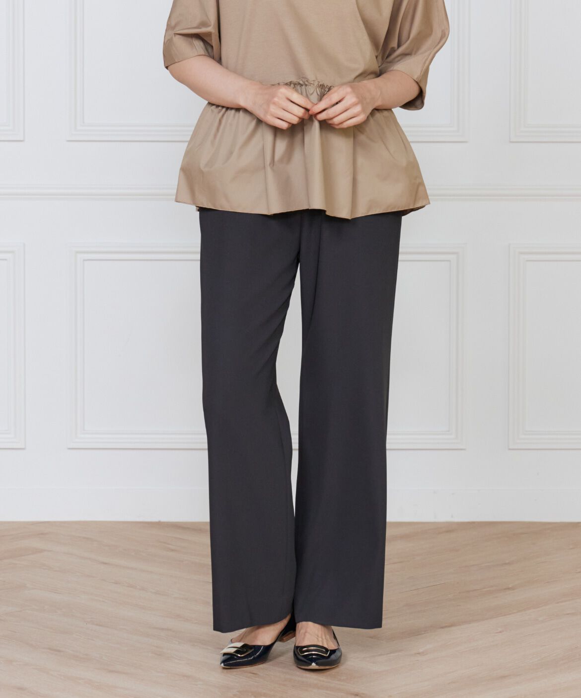 Le Souk「イージーパンツ」|その他|チャコールグ 3