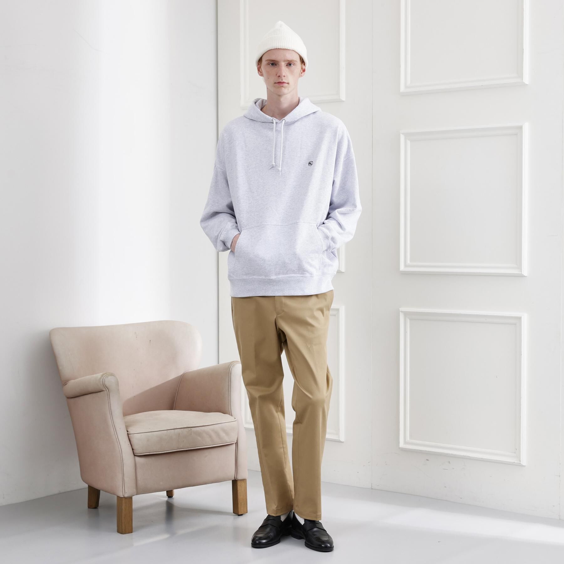 TAKEO KIKUCHI「【LIMITED】ワンポイント刺繍スウェットパーカー」|パーカー|