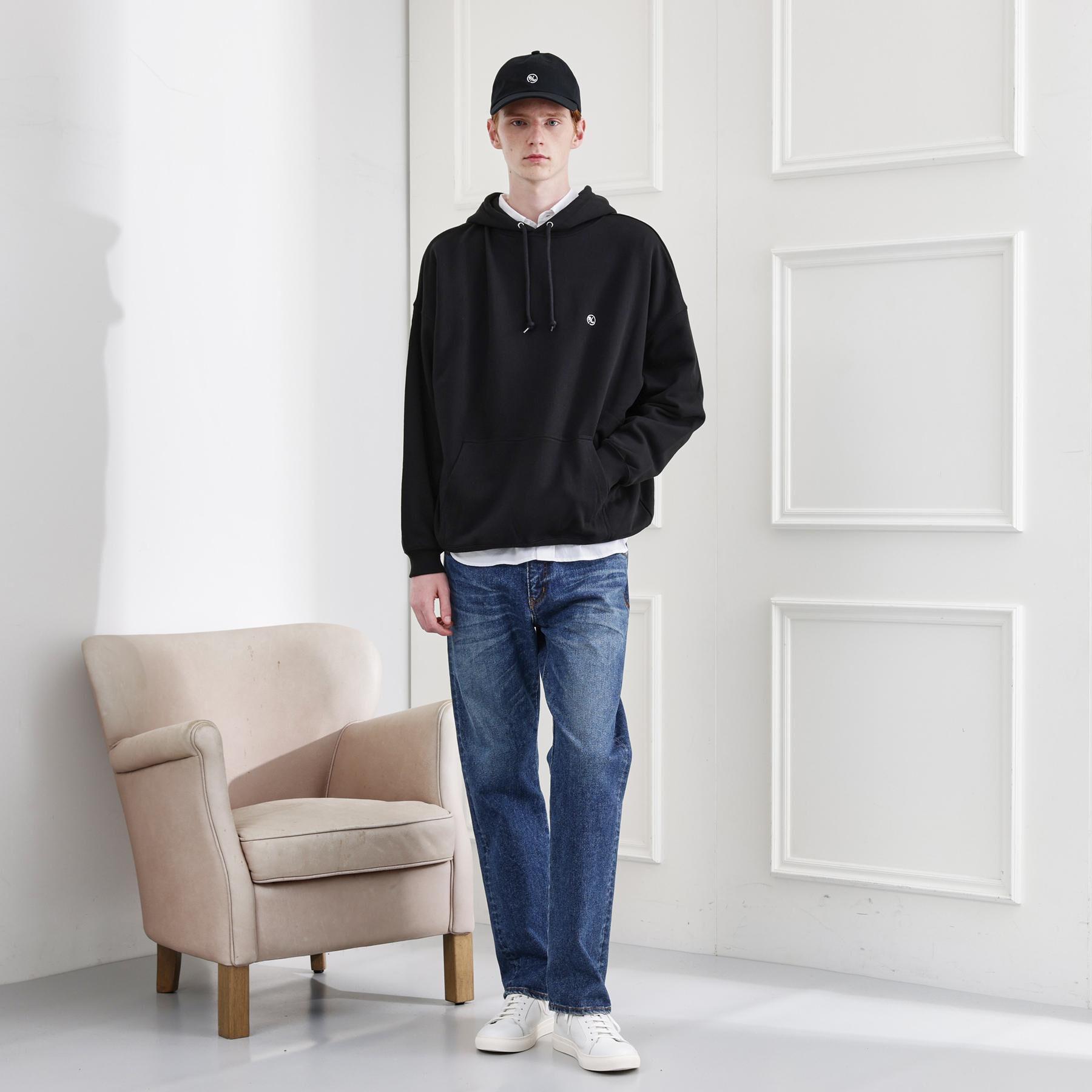 TAKEO KIKUCHI「【LIMITED】ワンポイント刺繍スウェットパーカー」|パーカー|