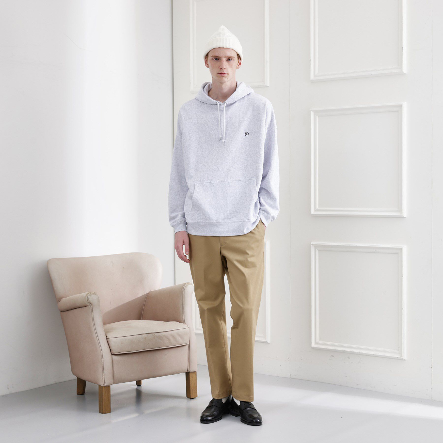 TAKEO KIKUCHI「【LIMITED】ワンポイント刺繍スウェットパーカー」|パーカー|