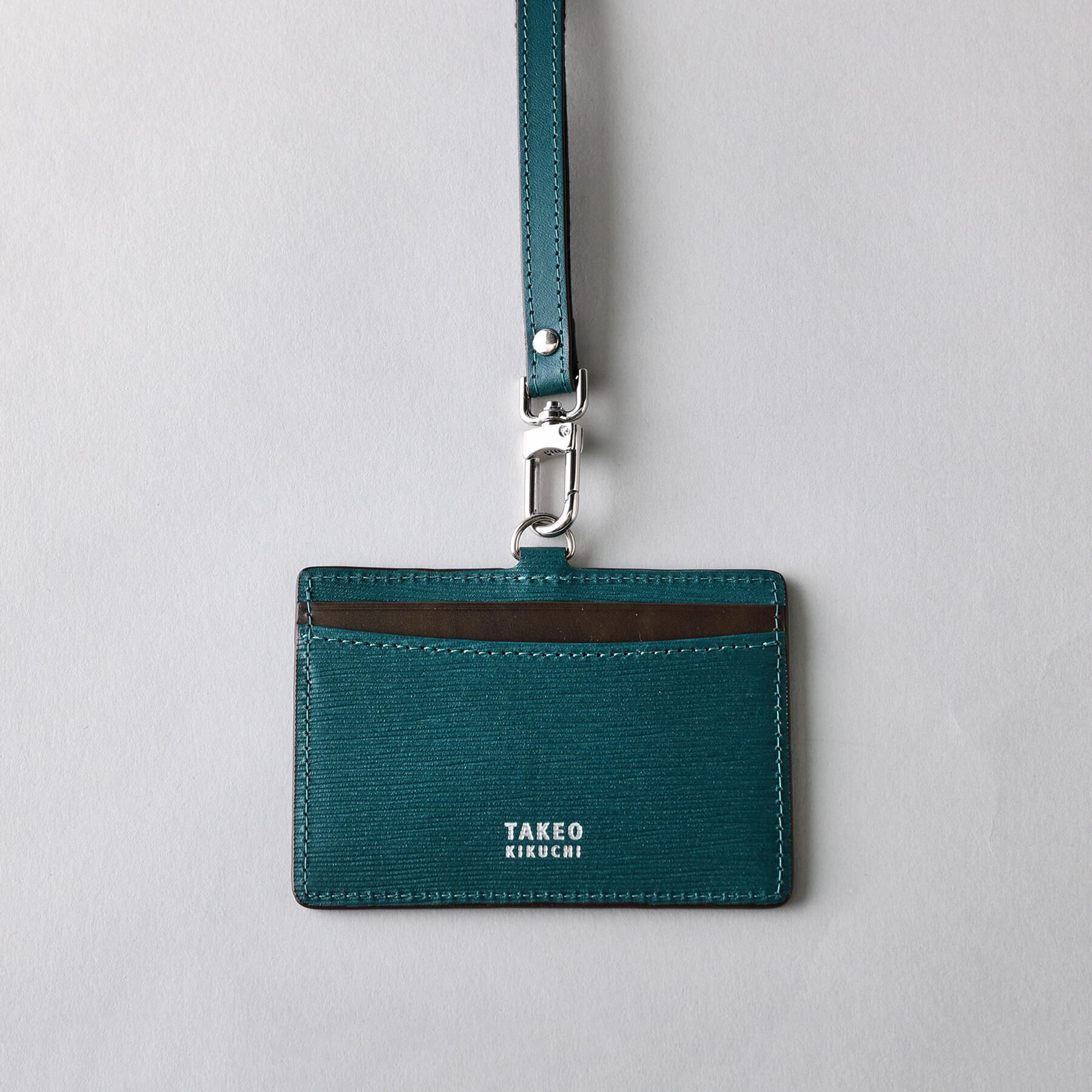 TAKEO KIKUCHI「【リップル】ID＆カードケース」|名刺入れ・カードケース|グリーン(022)