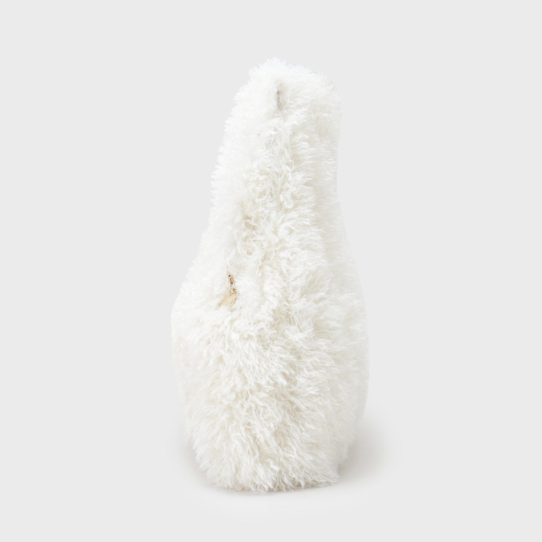 OPAQUE.CLIP「ラム風フェイクファーハンドバッグ」|ハンドバッグ|